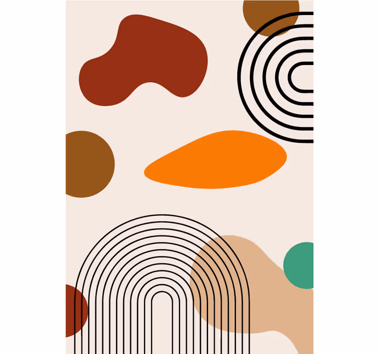Boho arkos zaliuzes vonios kambariui - „Tenstickers“