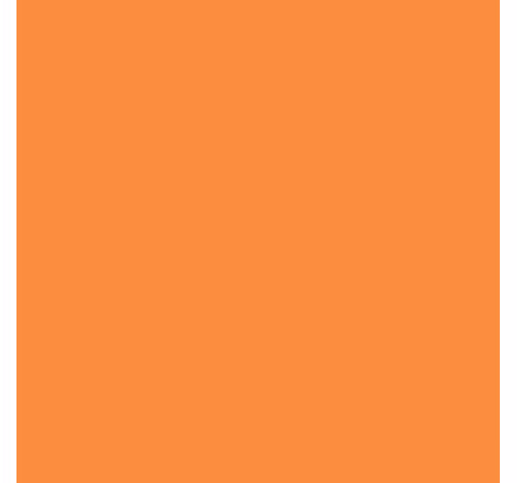 Oranžinė monospalvė Roletai virtuvei - „Tenstickers“
