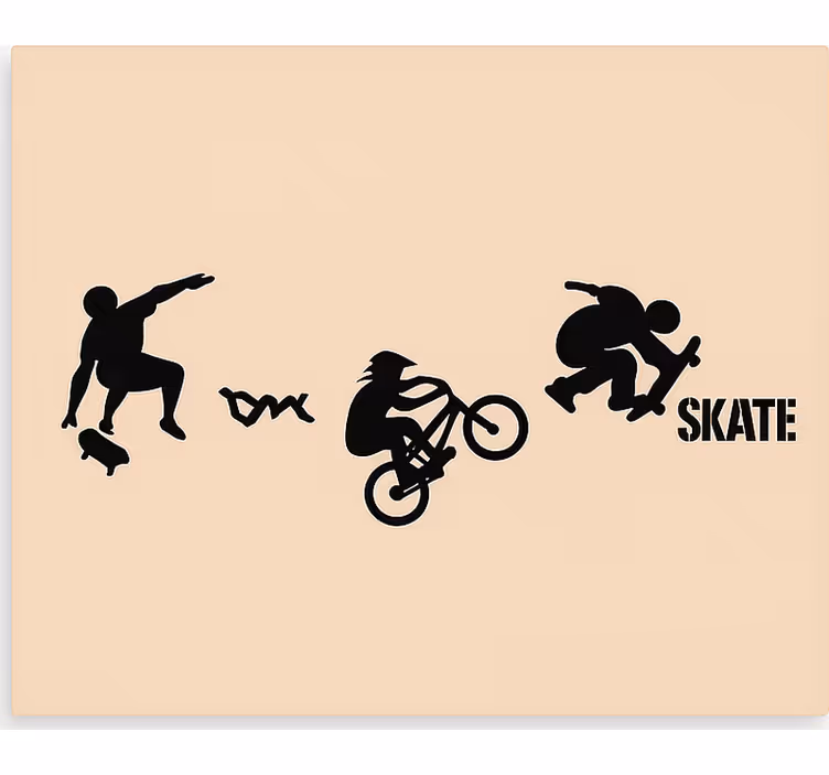 Riedlenčių ir bmx sportas Roletai paaugliškas - „Tenstickers“