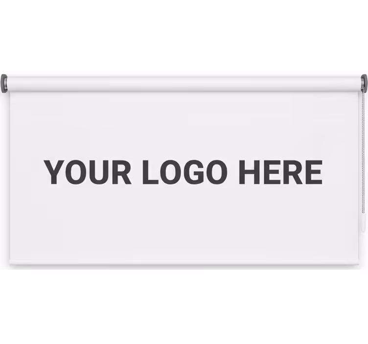 Roletai biuras su individualiu logotipu - „Tenstickers“