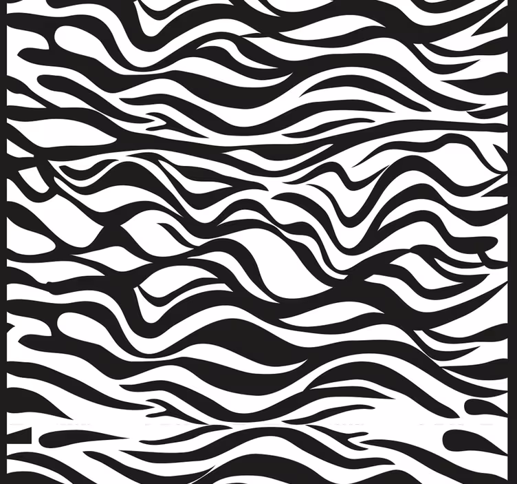 Roletai namų biurui su zebra juostelių raštu - „Tenstickers“