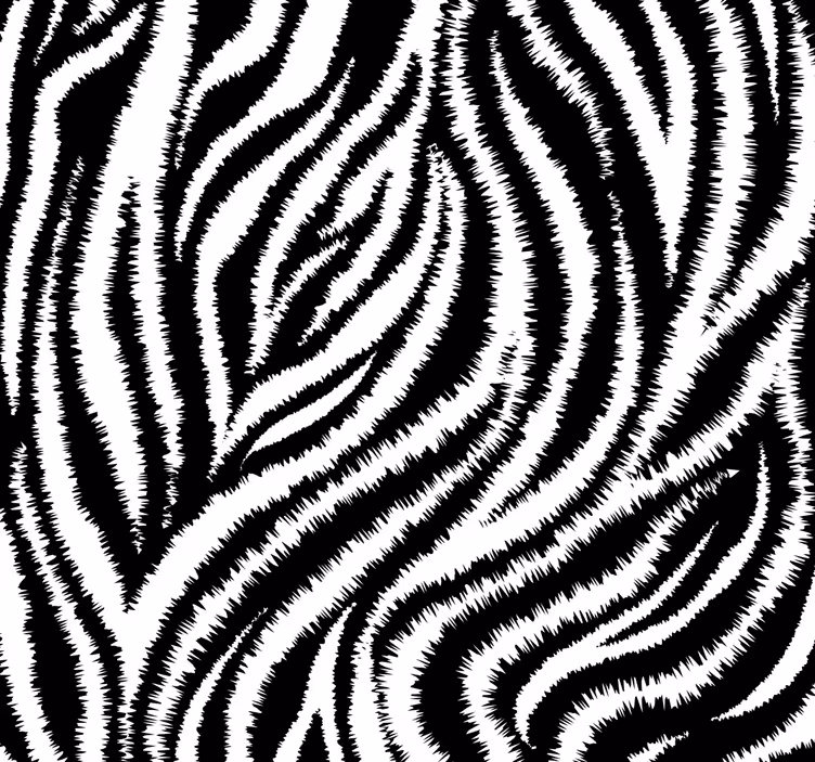 Roletai valgomasis klasikiniu netaisyklingu zebra raštu - „Tenstickers“