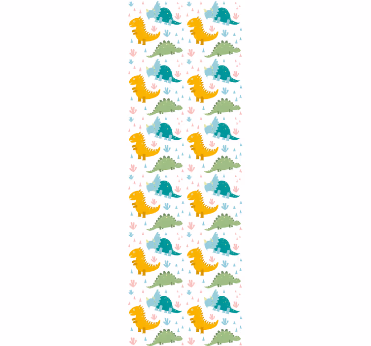Roletai vaikų kambariui su mielais dinozaurais - „Tenstickers“
