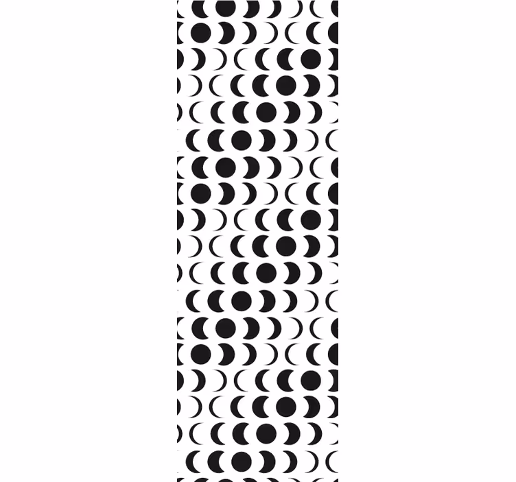 Roletai paaugliškas minimalistinis mėnulio raštas - „Tenstickers“
