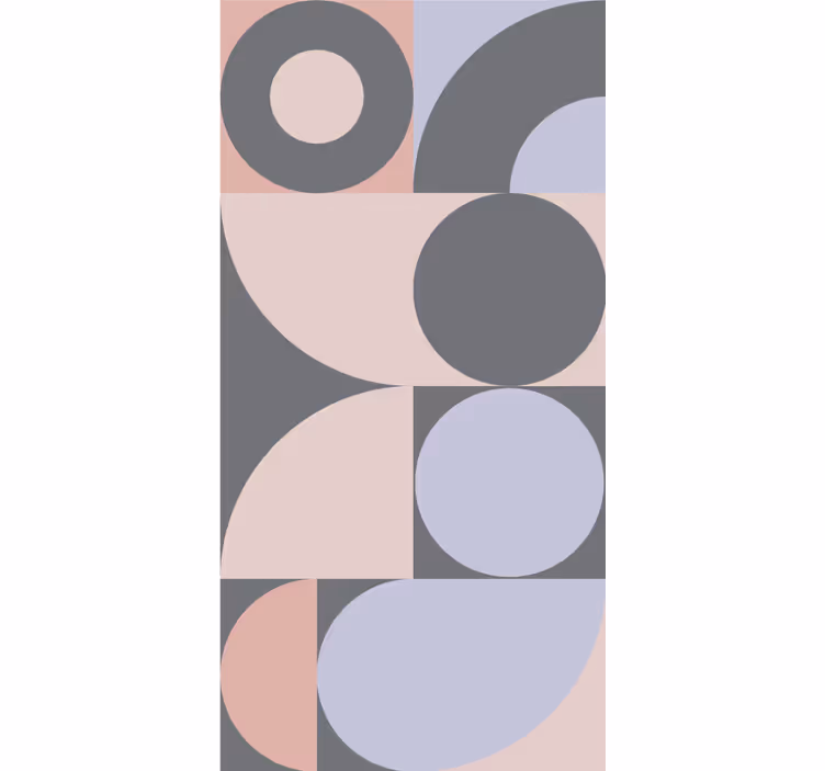 Roletai modernus geometrinių ratų raštas - „Tenstickers“