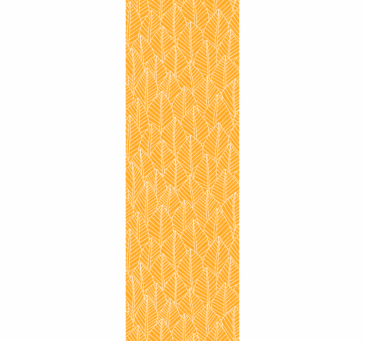 Roletai geltona lapų raštas - „Tenstickers“