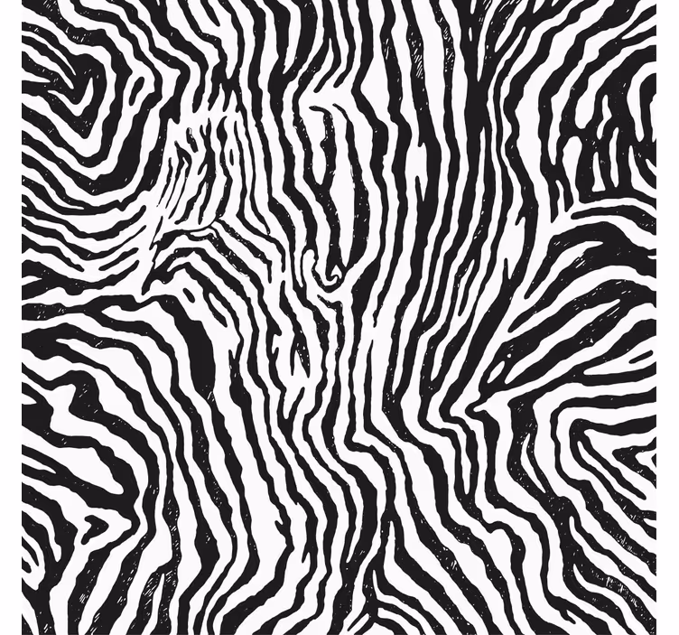 Roletai svetainė su zebra tekstūra - „Tenstickers“