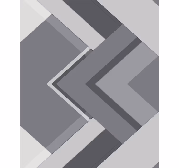 Roletai pilka geometriniai - „Tenstickers“