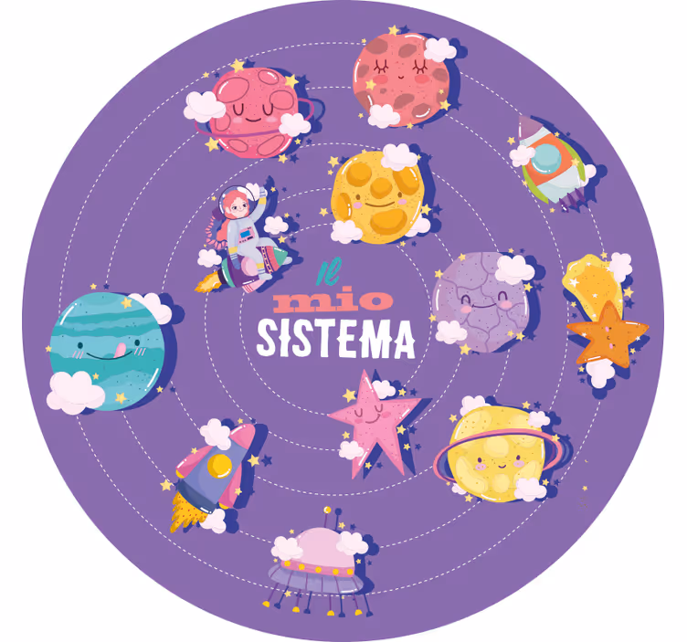 Roletai violetinė mano sistema - „Tenstickers“