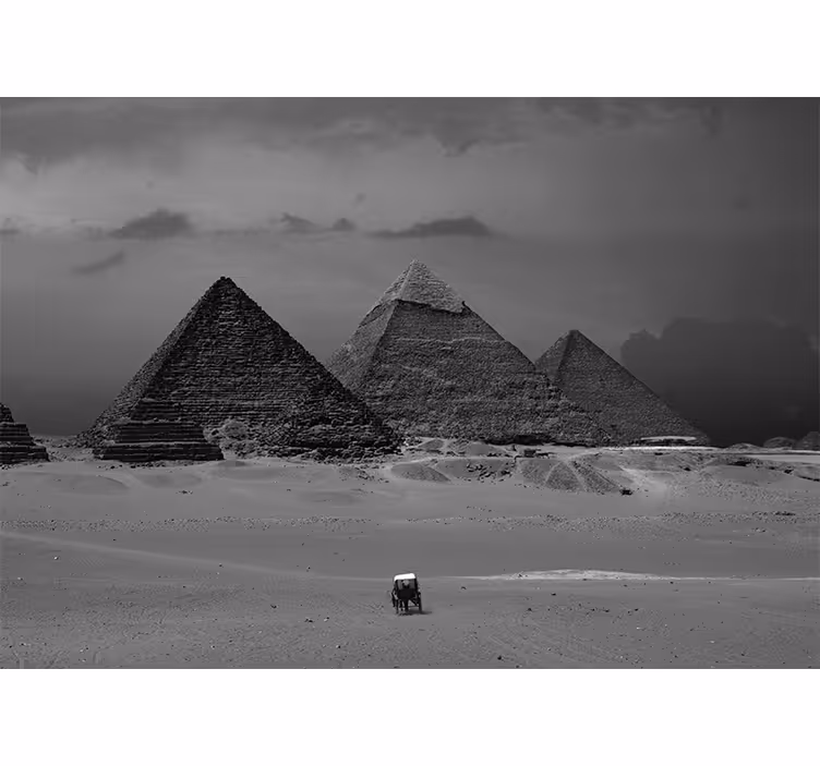 Roletai svetainė egipto piramidžių freska - „Tenstickers“