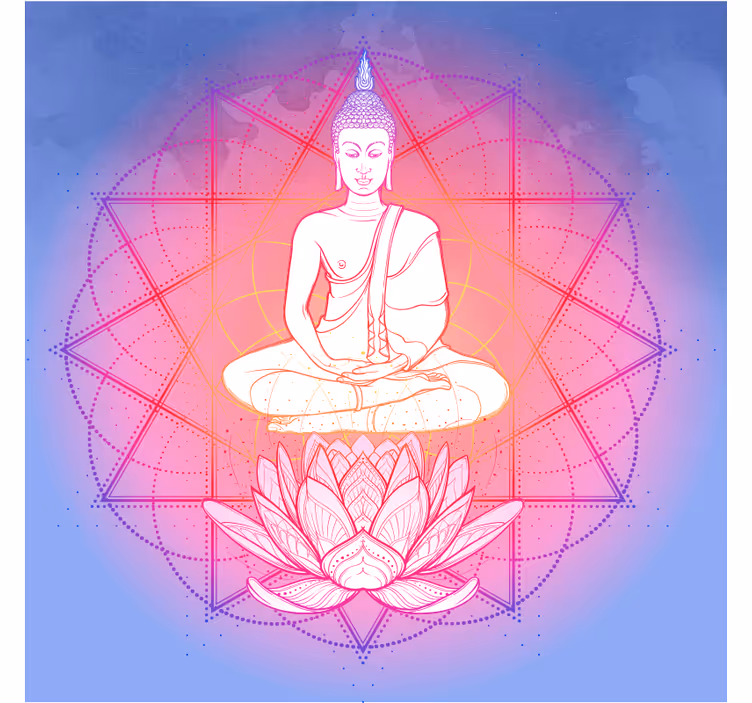 Roletai svetainė mandalos budos meditacija - „Tenstickers“