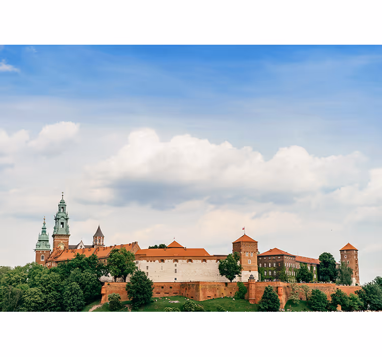 Roletai svetainė karališkasis pilis krokuvoje - „Tenstickers“
