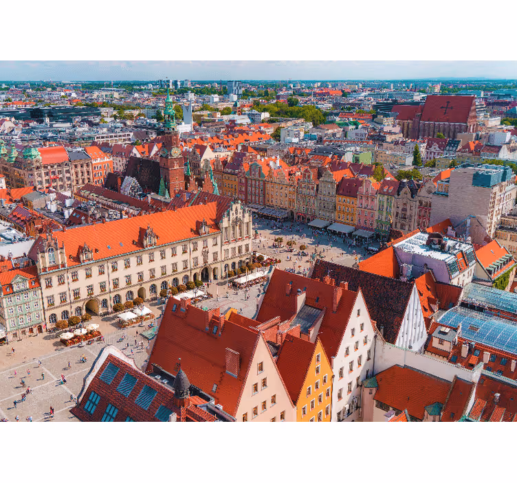 Roletai svetainė wrocłavo panorama - „Tenstickers“