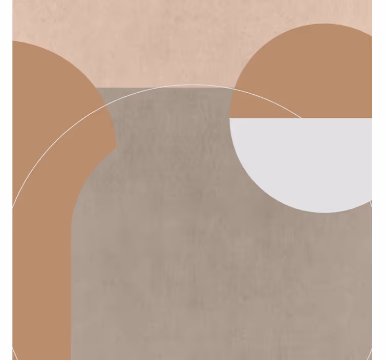 Roletai svetainė netaisyklingo geometrinio stiliaus - „Tenstickers“