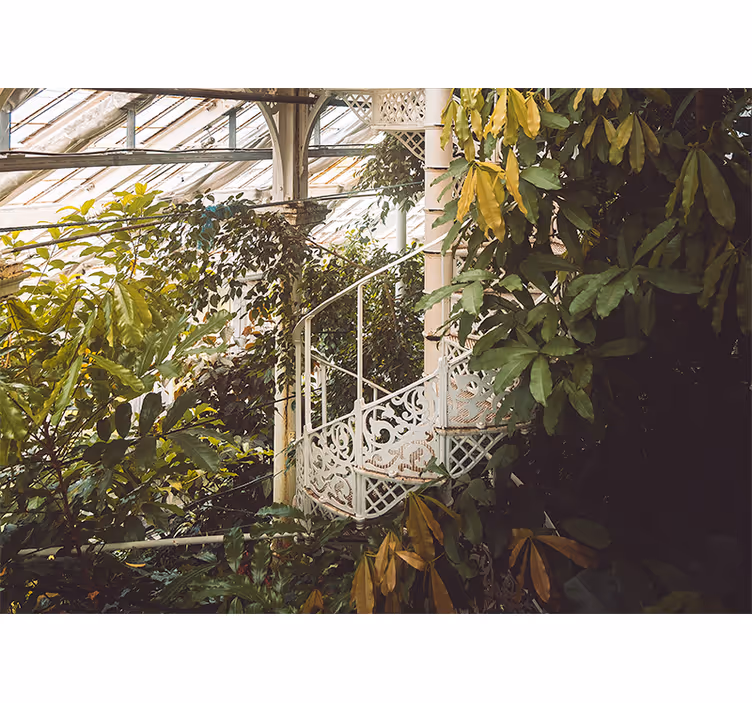 Roletai svetainė botaninių kaimo stiliaus - „Tenstickers“