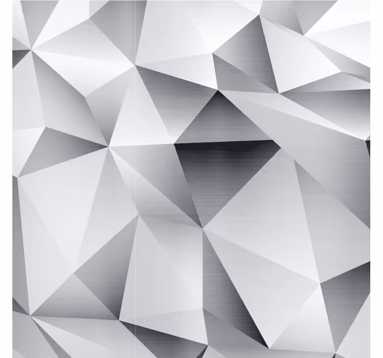Roletai svetainė sidabrinis kosminis geometrinis raštas - „Tenstickers“