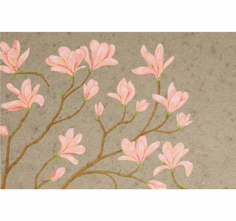 Roletai svetainė vintage stiliaus magnolijai - „Tenstickers“