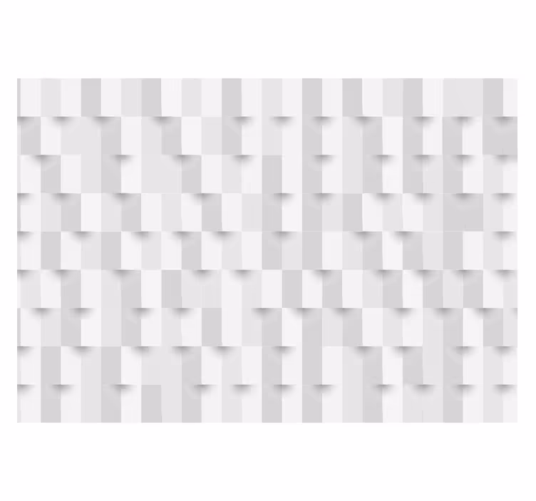 Roletai baltas geometrinis galvosūkis - „Tenstickers“