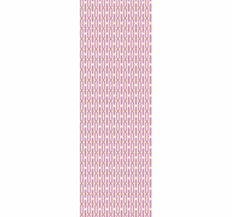 Roletai vintažinis rožinis geometrinis 70-ųjų stilius - „Tenstickers“