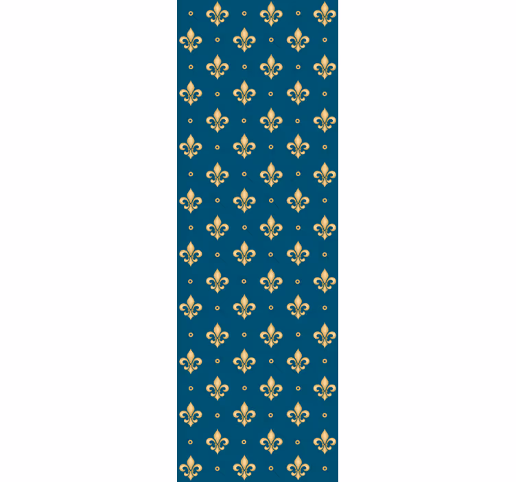 Roletai vintažinis fleur-de-lis antikvarinis barokas - „Tenstickers“