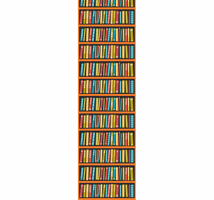 Roletai vintažinis spalvinga biblioteka - „Tenstickers“