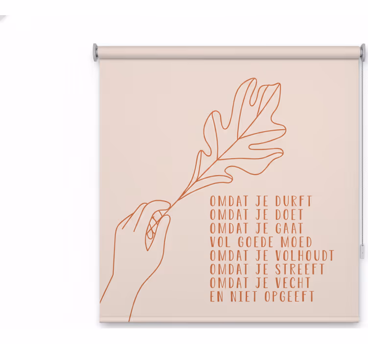 Roletai miegamajam apie save - „Tenstickers“