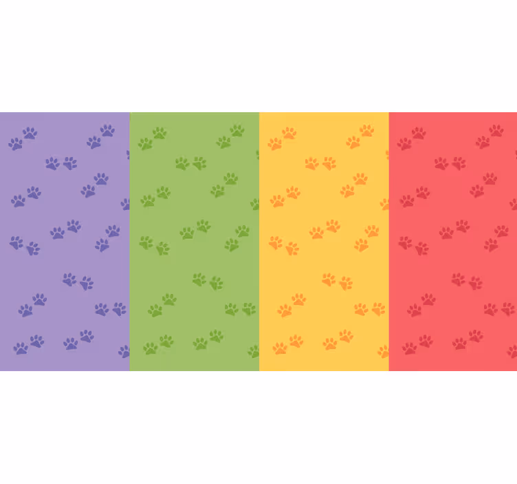Roletai miegamajam su pėdų raštu - „Tenstickers“