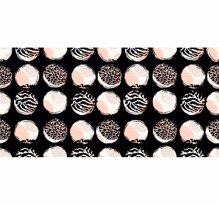 Roletai miegamajam abstraktus geometrinis leopardas - „Tenstickers“