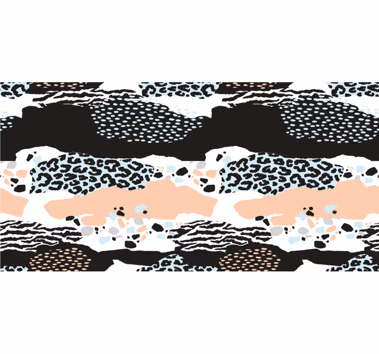 Roletai miegamajam elegantiška leopardų oda - „Tenstickers“