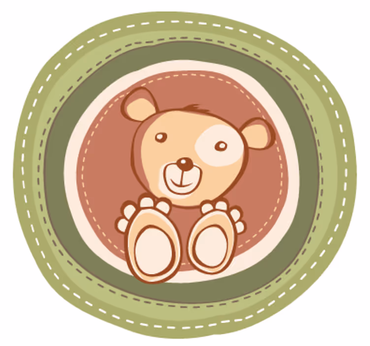 Roletai vaikų kambariui lokys rate - „Tenstickers“