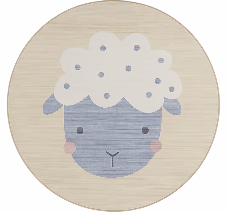 Roletai vaikų kambariui smėlio spalvos avytė - „Tenstickers“