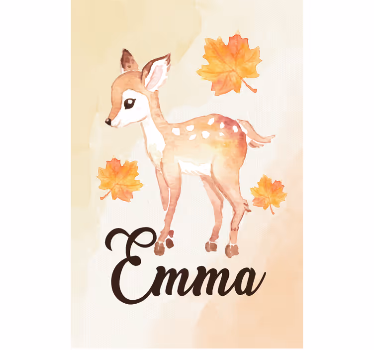 Roletai vaikų kambariui elniukas - „Tenstickers“