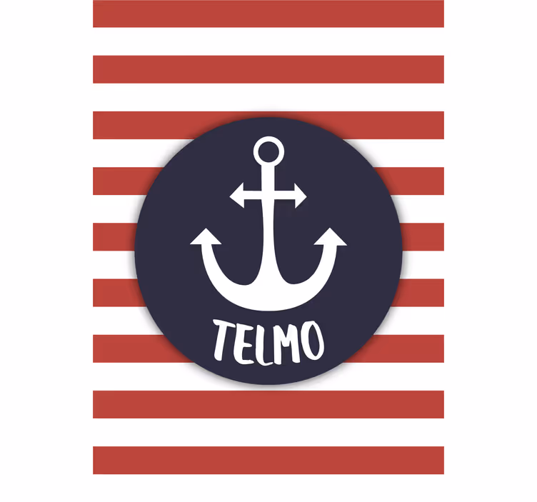 Roletai vaikų kambariui pritaikoma jūrinė inkaras - „Tenstickers“