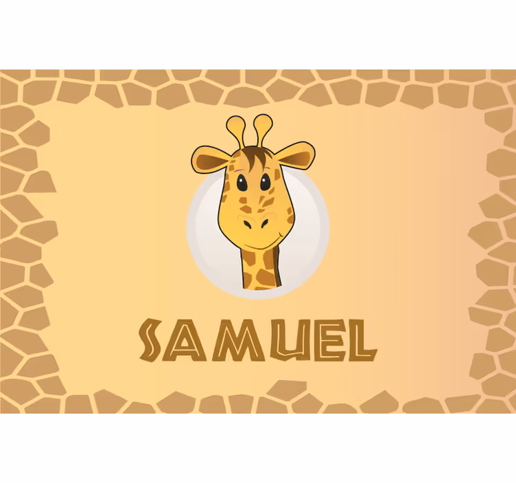 Roletai vaikų kambariui su individualizuotu pavadinimu - „Tenstickers“