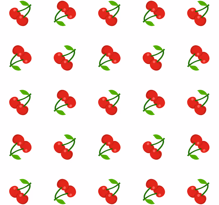 Roletai virtuvei vyšnių konfeti - „Tenstickers“