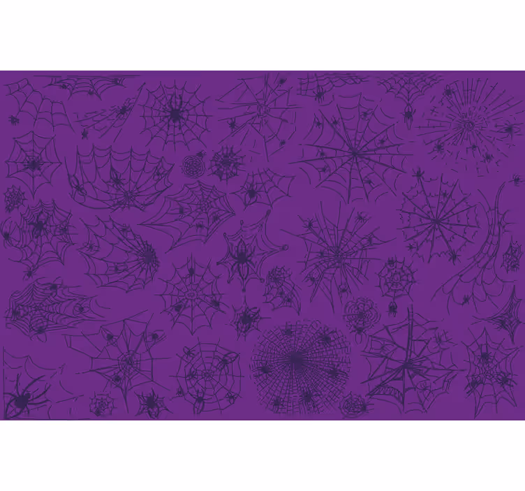 Roletai violetinė su voru ir voratinkliu - „Tenstickers“