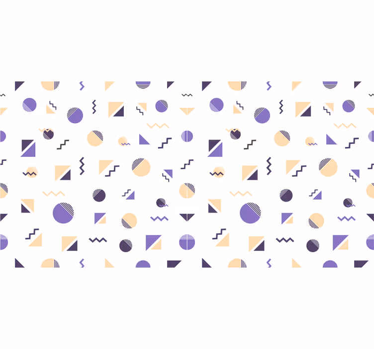 Roletai miegamajam spalvoti geometriniai raštai - „Tenstickers“