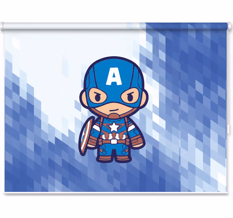 Roletai vaikų kambariui su superherojais vengėjais - „Tenstickers“