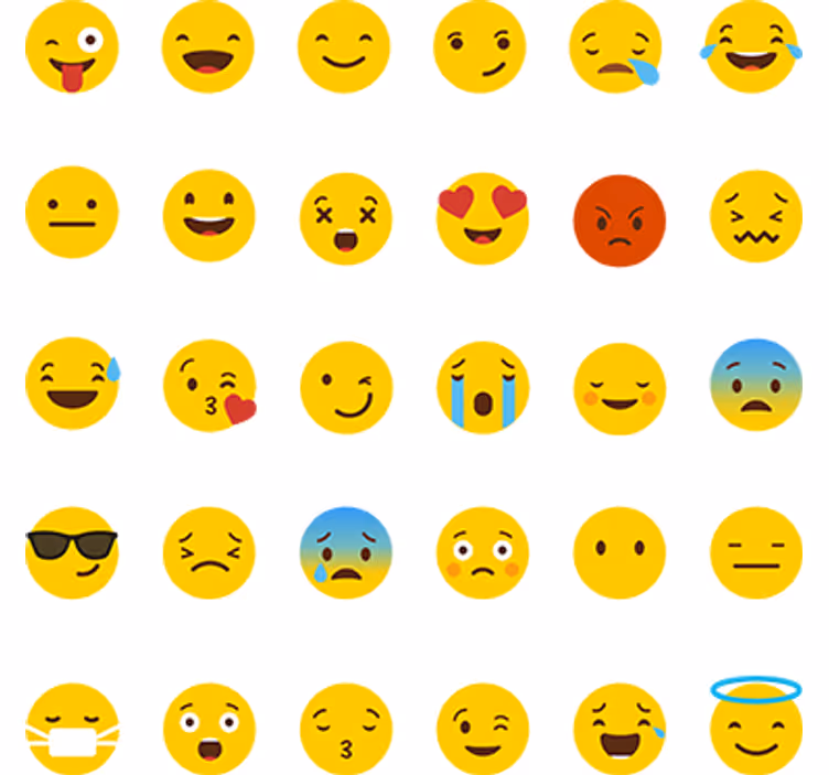 Roletai paaugliškas whatsapp lipdukų kolekcija - „Tenstickers“