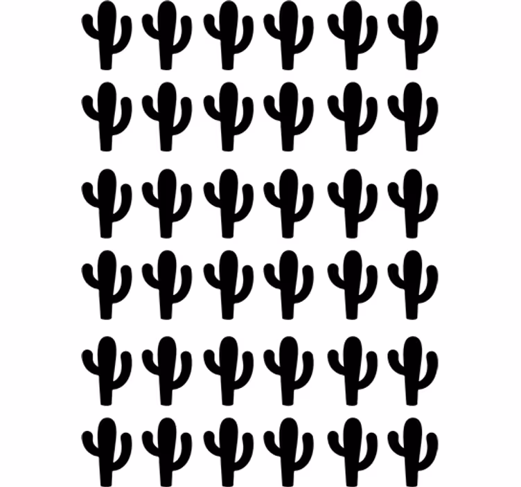 Roletai paaugliškas kaktusas lipdukas - „Tenstickers“