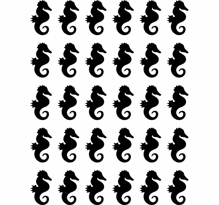 Roletai paaugliškas jūros arkliukas - „Tenstickers“