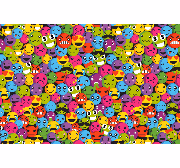 Roletai paaugliškas emoji kompozicija - „Tenstickers“