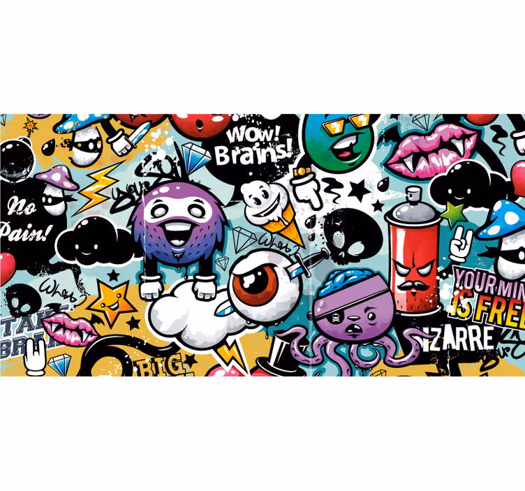 Roletai moksiukas grafiti - „Tenstickers“