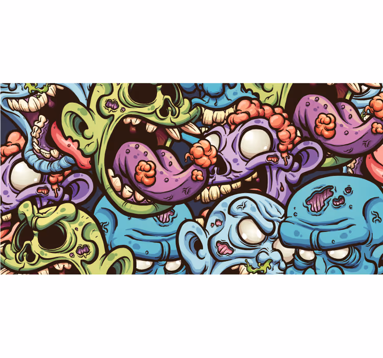 Roletai moksiukas zombiai - „Tenstickers“