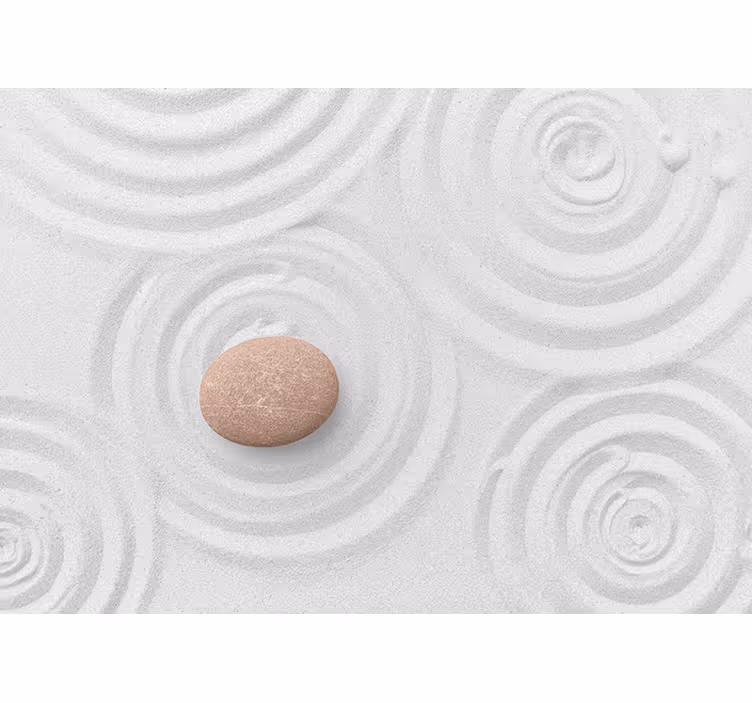 Roletai zen smėlio lašo tapetai - „Tenstickers“