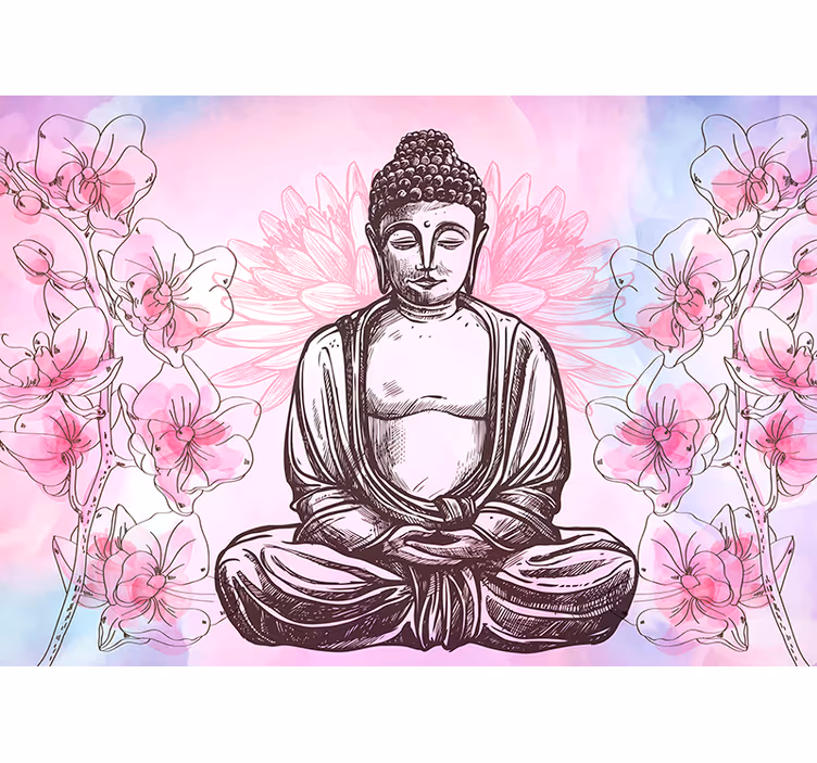 Roletai zen gėlių harmonija - „Tenstickers“