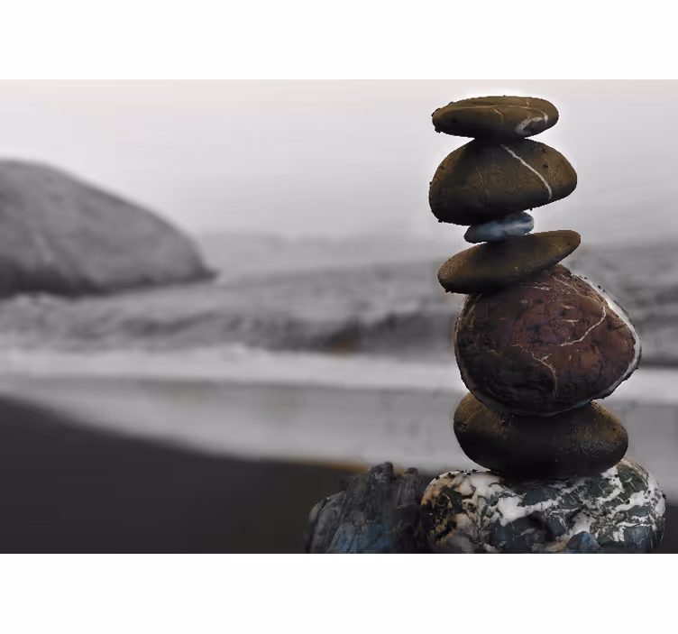 Roletai zen zen bokšto akmenys - „Tenstickers“