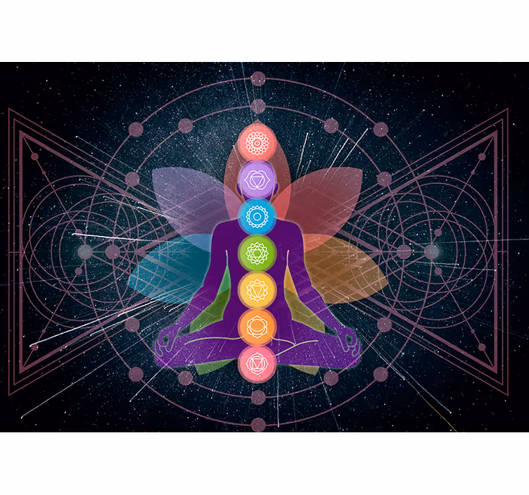 Roletai zen mistinės čakros figura - „Tenstickers“