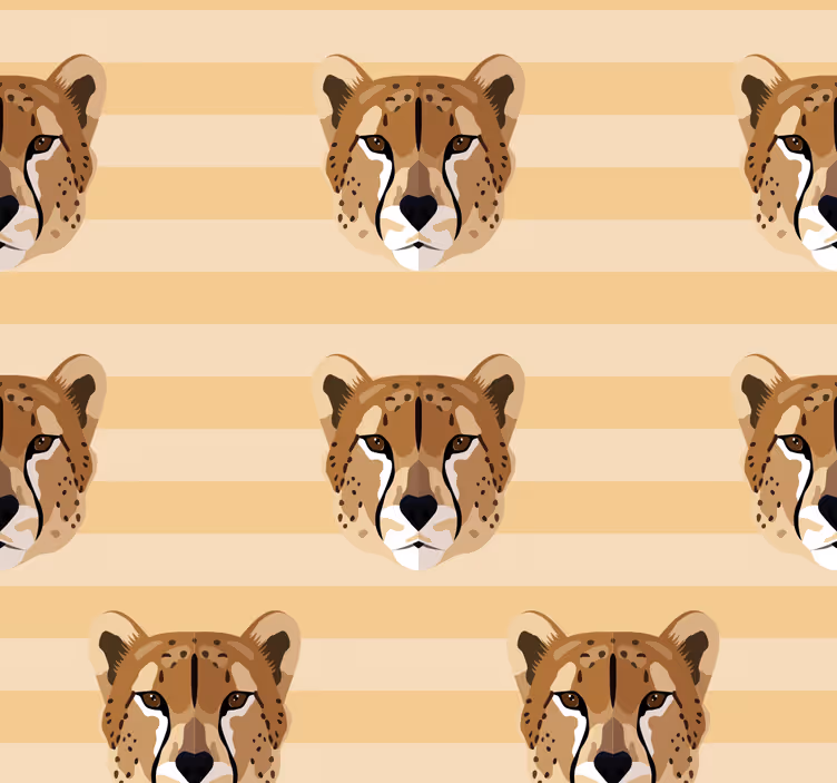 Roletai paaugliškas leopardo galva - „Tenstickers“