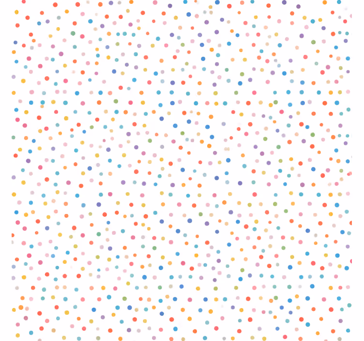 Zaliuzės vonios kambariui 300 cm spalvoti taškai - „Tenstickers“